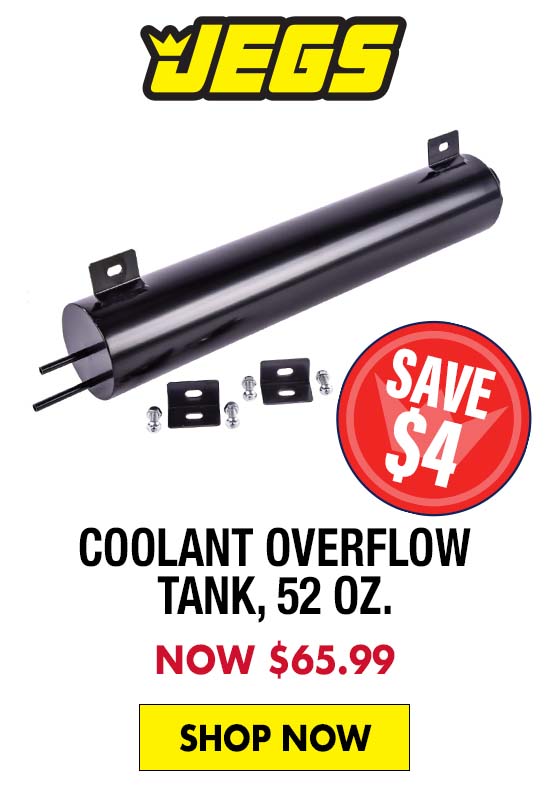 JEGS Coolant Overflow Tank, 52 oz. - Now $65.99