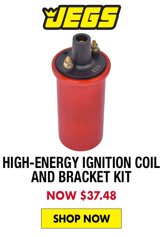 JEGS High-Energy Ignition Coil and Bracket Kit - Now $37.48