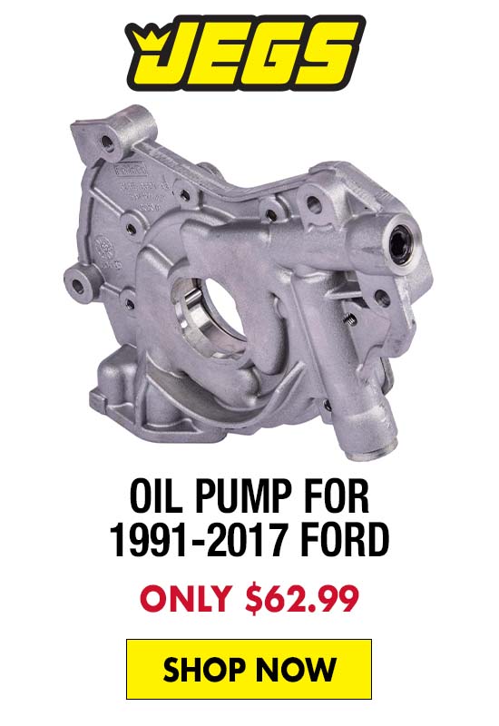 JEGS Oil Pump for 1991-2017 Ford Modular 4.6L/5.4L/6.8L SOHC 16-Valve Engines - Only $62.99