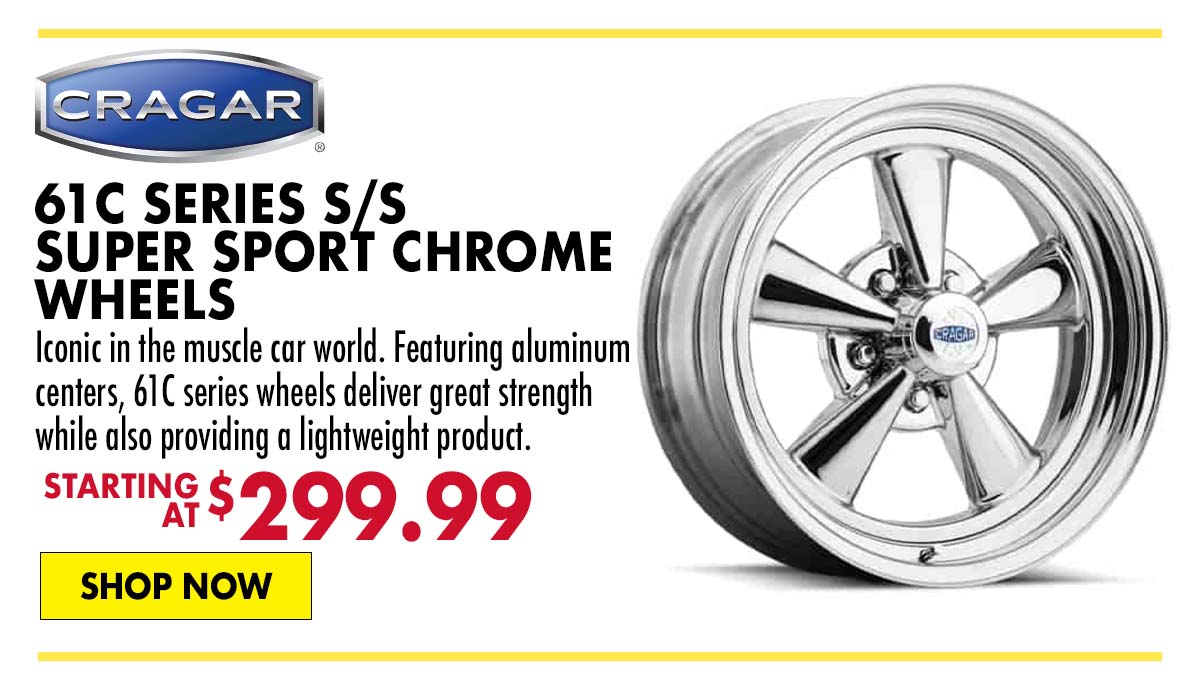 JEGS 61C Series S/S Super Sport Chrome Wheels - Starting at $299.99