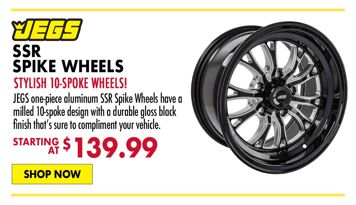 JEGS SSR Spike Wheels - Starting at $139.99