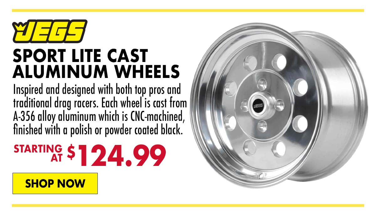 JEGS Sport Lite Cast Aluminum Wheels - Starting at $124.99