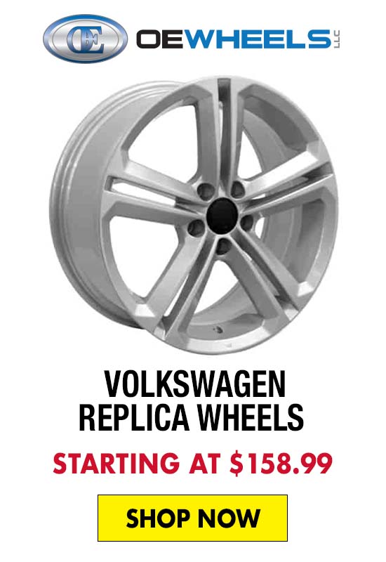 OE Wheels Volkswagen Replica Wheels - Starting at $158.99