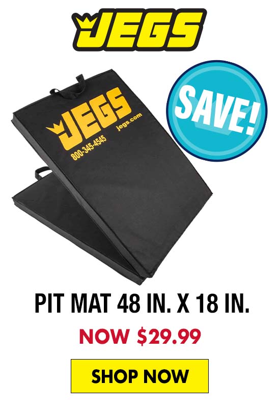 JEGS Pit Mat 48 in. x 18 in. - Now $29.99