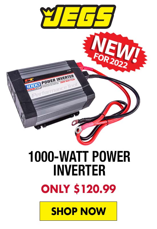 JEGS 1000-Watt Power Inverter - Only $120.99
