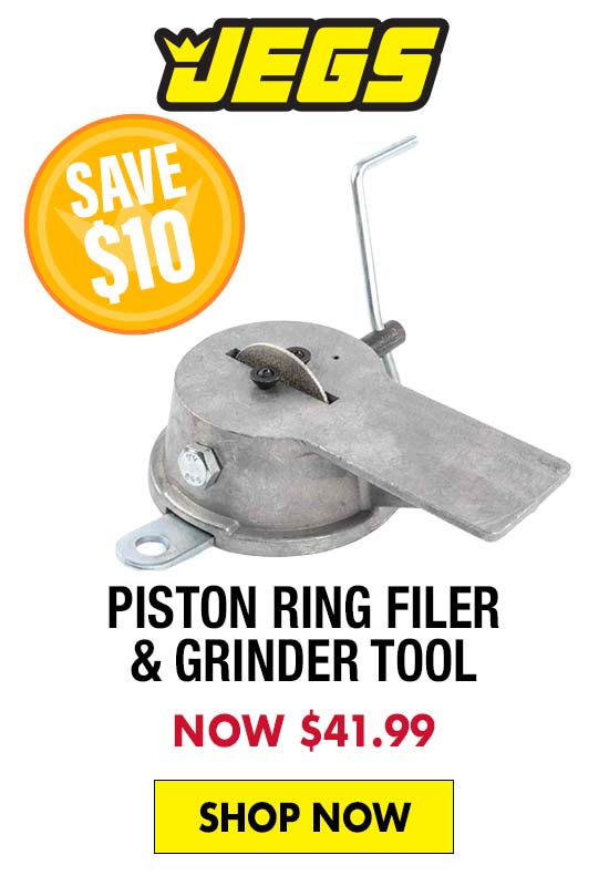 JEGS Piston Ring Filer & Grinder Tool - Now $41.99