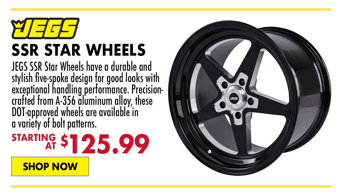 JEGS SSR Star Wheels - Starting at $125.99
