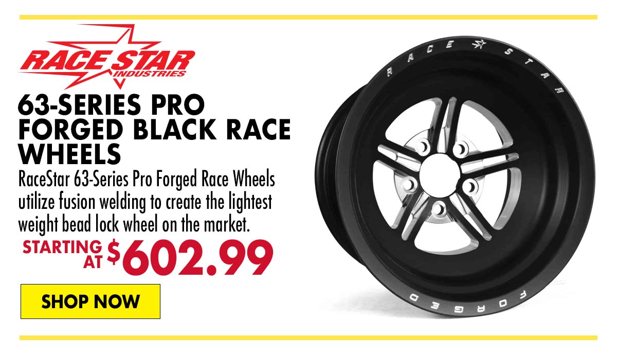 RaceStar 63-Series Pro Forged Black Race Wheels - Starting at $602.99