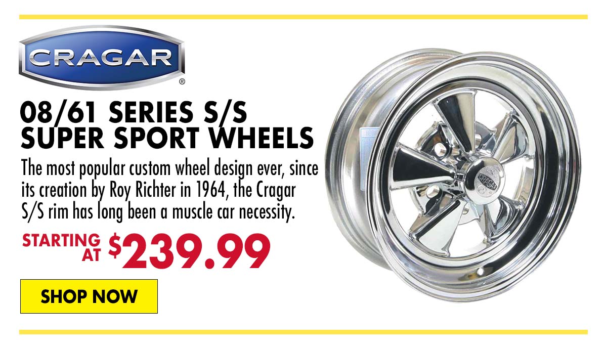Cragar 08/61 Series S/S Super Sport Wheels - Starting at $239.99