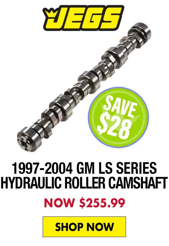 JEGS 1997-2004 GM LS Series Hydraulic Roller Camshaft - Now $255.99