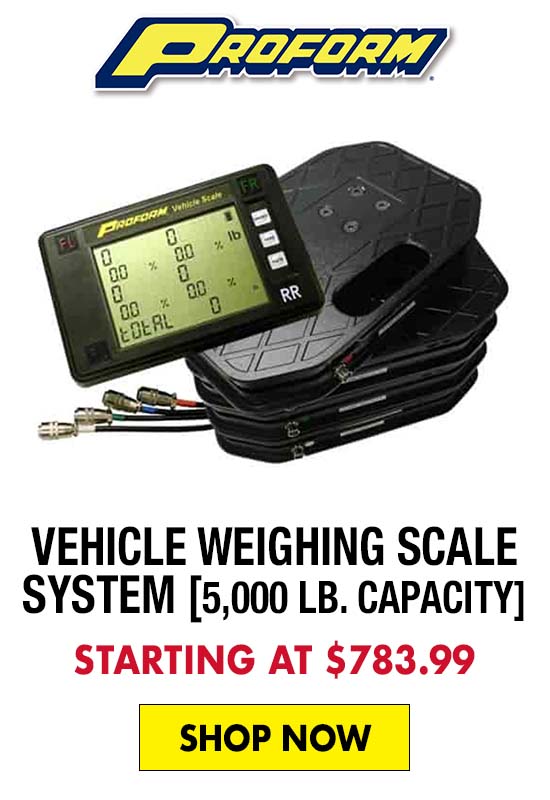 Proform Vehicle Weighing Scale System with 5,000 lb. Capacity - Now $783.99