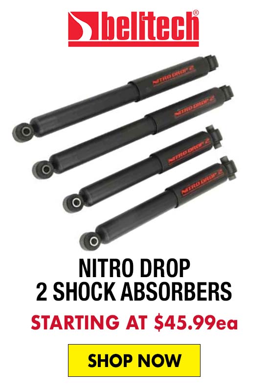 Belltech Nitro Drop 2 Shock Absorbers - Starting at $45.99 each