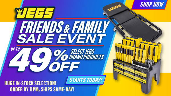 JEGS Overstock - Up to 20% Off Select JEGS Brand Products