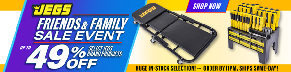 JEGS Friends and Family - Up to 49% Off Select JEGS Brand Products