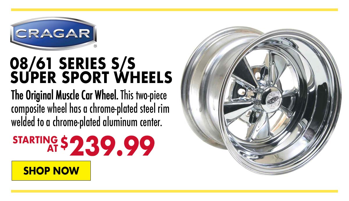Cragar 08/61 Series S/S Super Sport Wheels - Starting at $239.99