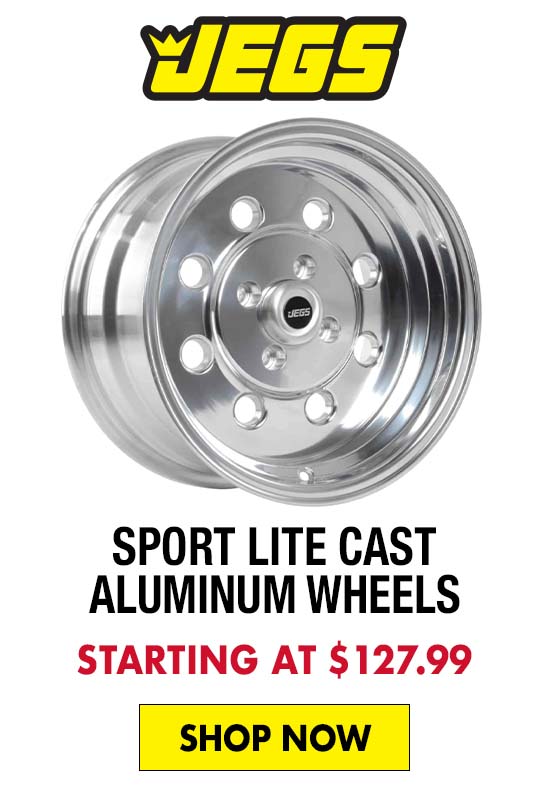 JEGS Sport Lite Cast Aluminum Wheels - Starting at $127.99