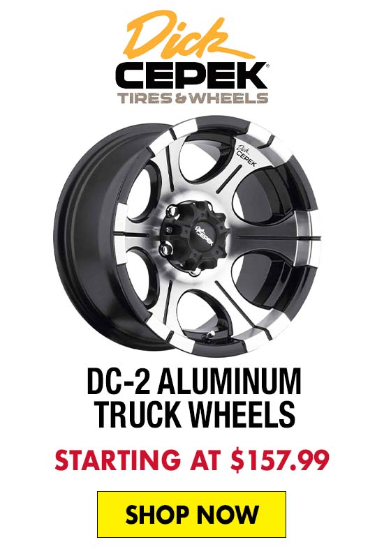 Dick Cepek DC-2 Aluminum Truck Wheels - Starting at $157.99
