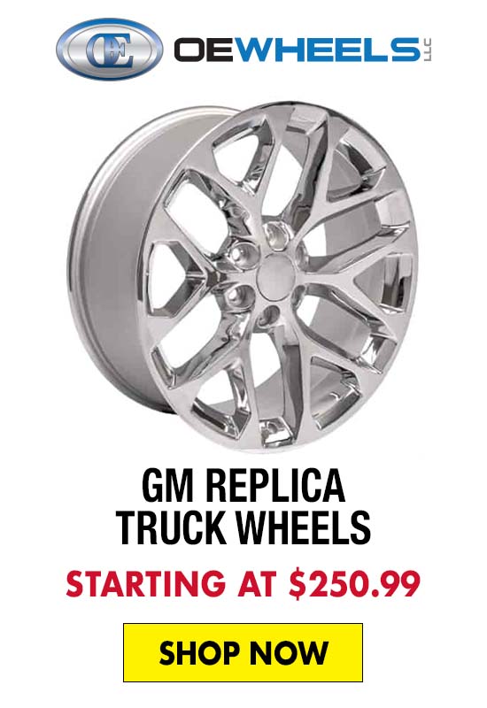 OE Wheels GM Replica Truck Wheels - Starting at $250.99