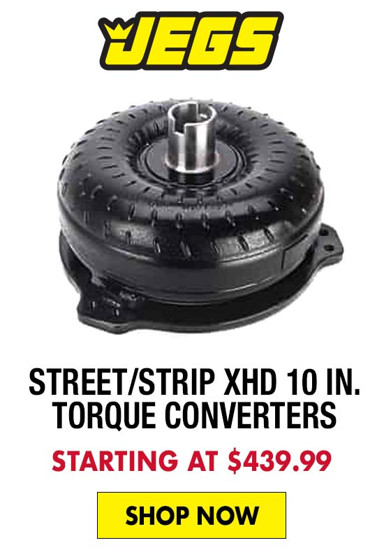JEGS Street/Strip XHD 10 in. Torque Converters - Starting at $439.99