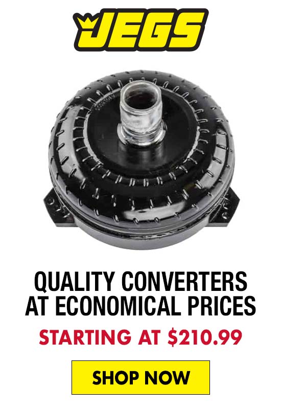 JEGS Quality Converters at Economical Prices - Starting at $210.99