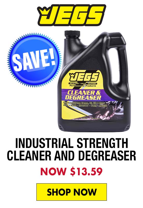 JEGS Industrial Strength Cleaner and Degreaser - Now $13.59
