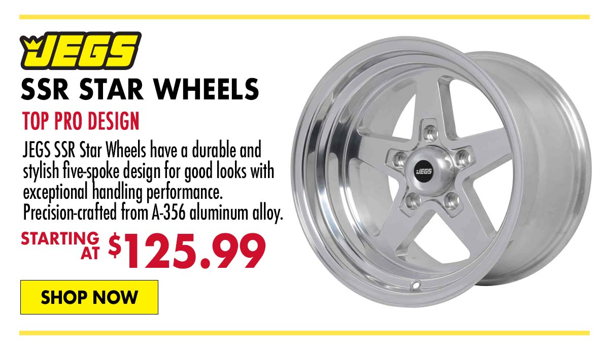 JEGS SSR Star Wheels - Starting at $125.99
