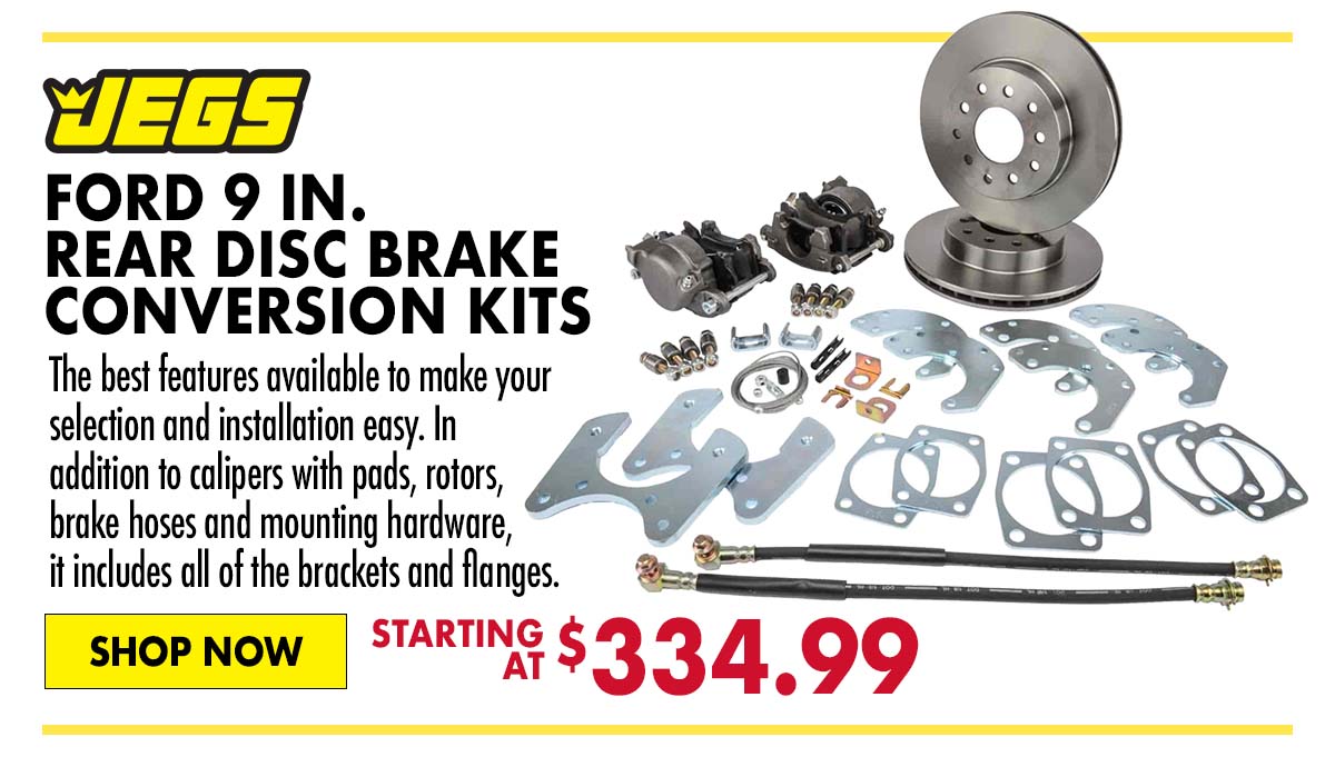 JEGS Ford 9 in. Rear Disc Brake Conversion Kits - Starting at $334.99