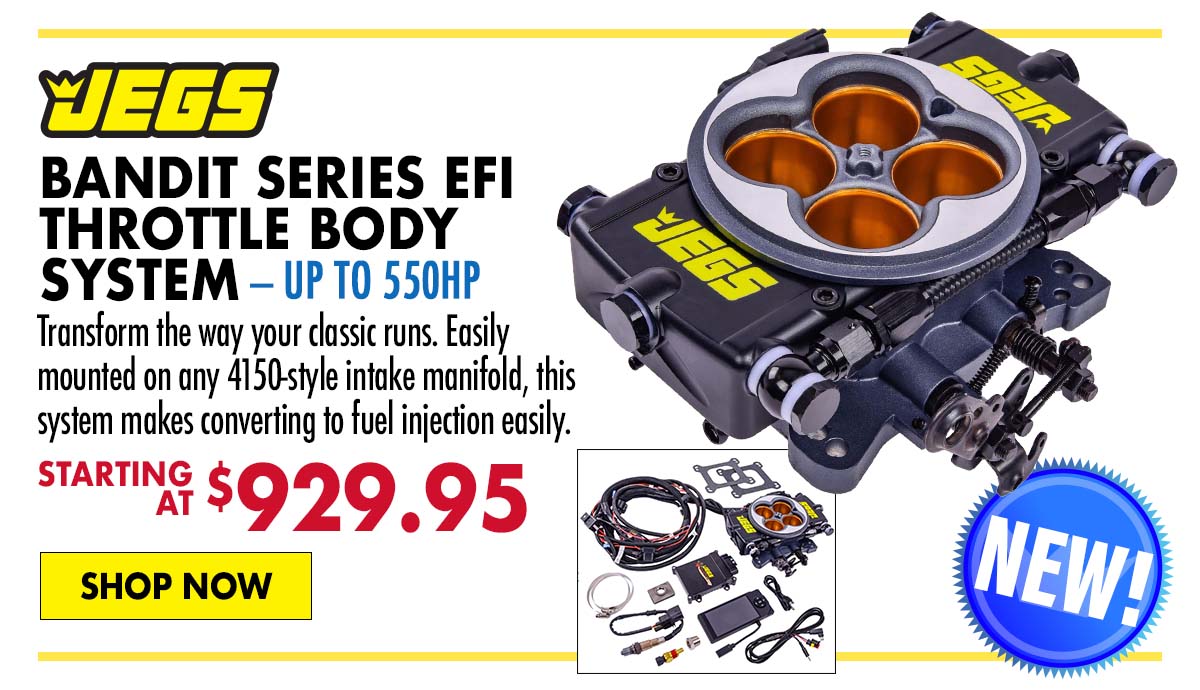 JEGS Bandit Series EFI Throttle Body System - Starting at $929.95