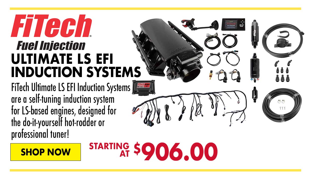 FiTech Ultimate LS EFI Induction Systems - Starting at $906.00