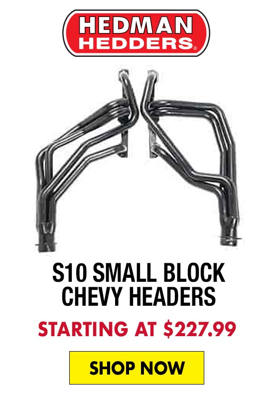 Hedman S10 Small Block Chevy Headers - Starting at $227.99