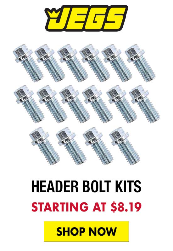 JEGS Header Bolt Kits - Starting at $8.19