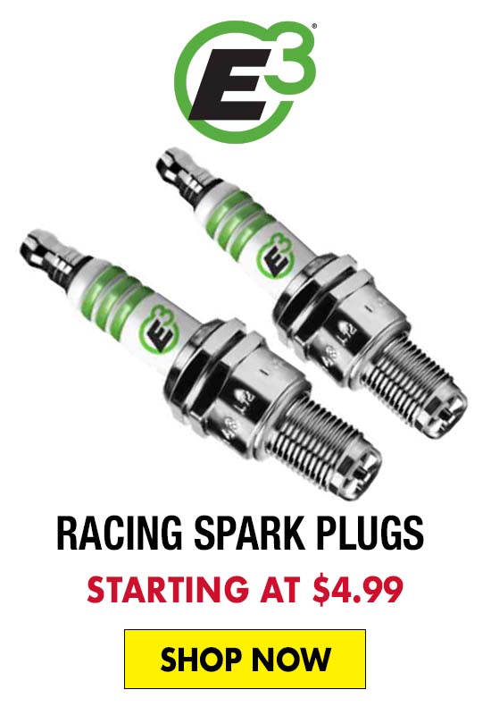 E3 Racing Spark Plugs - Starting at $4.99