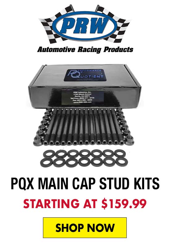 PRW PQX Main Cap Stud Kits - Starting at $159.99