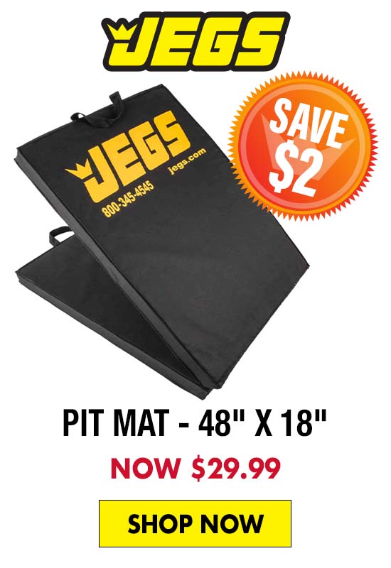 JEGS 48" x 18" Pit Mat - Now $29.99