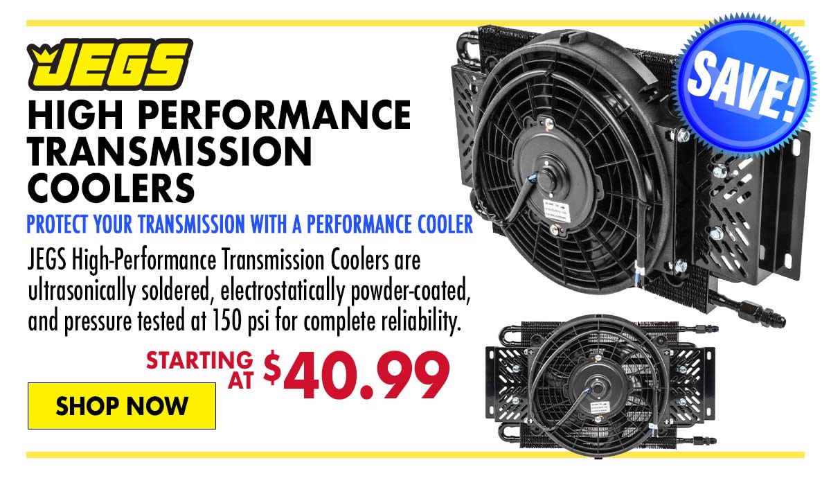 JEGS High Performance Transmission Coolers - Starting at $40.99