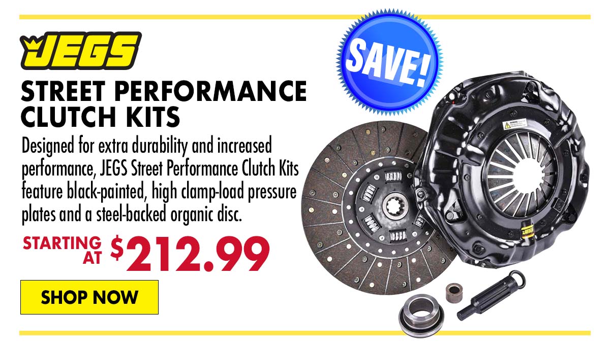 JEGS Street Performance Clutch Kits - Starting at $212.99