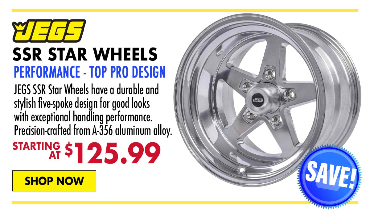 JEGS SSR Star Wheels - Starting at $125.99
