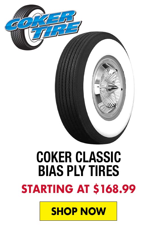 Coker Classic Bias Ply Tires - Starting at $168.99