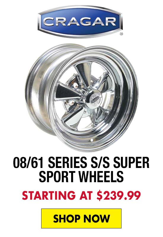 Cragar 08/61 Series S/S Super Sport Wheels - Starting at $239.99