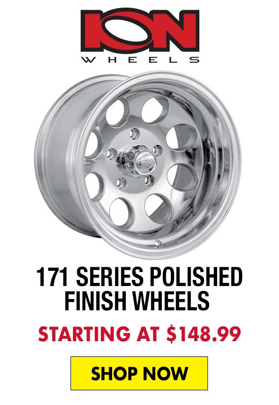 ION 171 Series Polished Finish Wheels - Starting at $148.99
