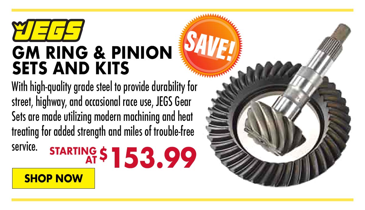 JEGS GM Ring & Pinion Sets and Kits - Starting at $153.99