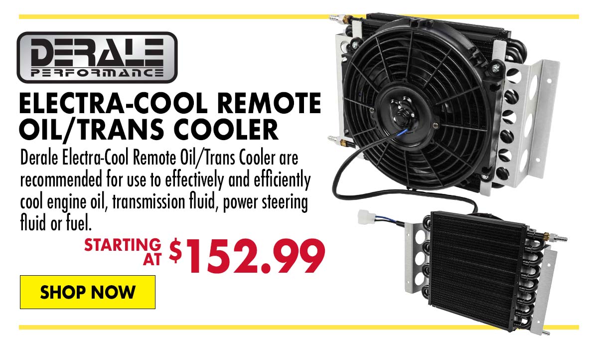 Derale Electra-Cool Remote Oil/Trans Cooler - Starting at $152.99