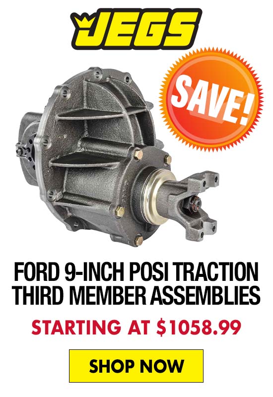 JEGS Ford 9-Inch Posi Traction Third Member Assemblies - Starting at $1,058.99