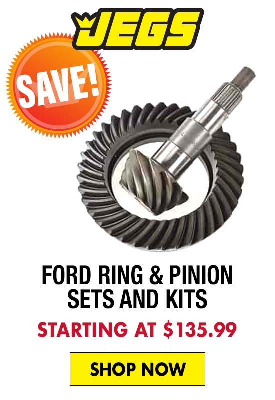JEGS Ford Ring & Pinion Sets and Kits - Starting at $135.99
