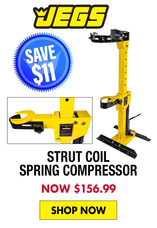 JEGS Strut Coil Spring Compressor - Now $156.99
