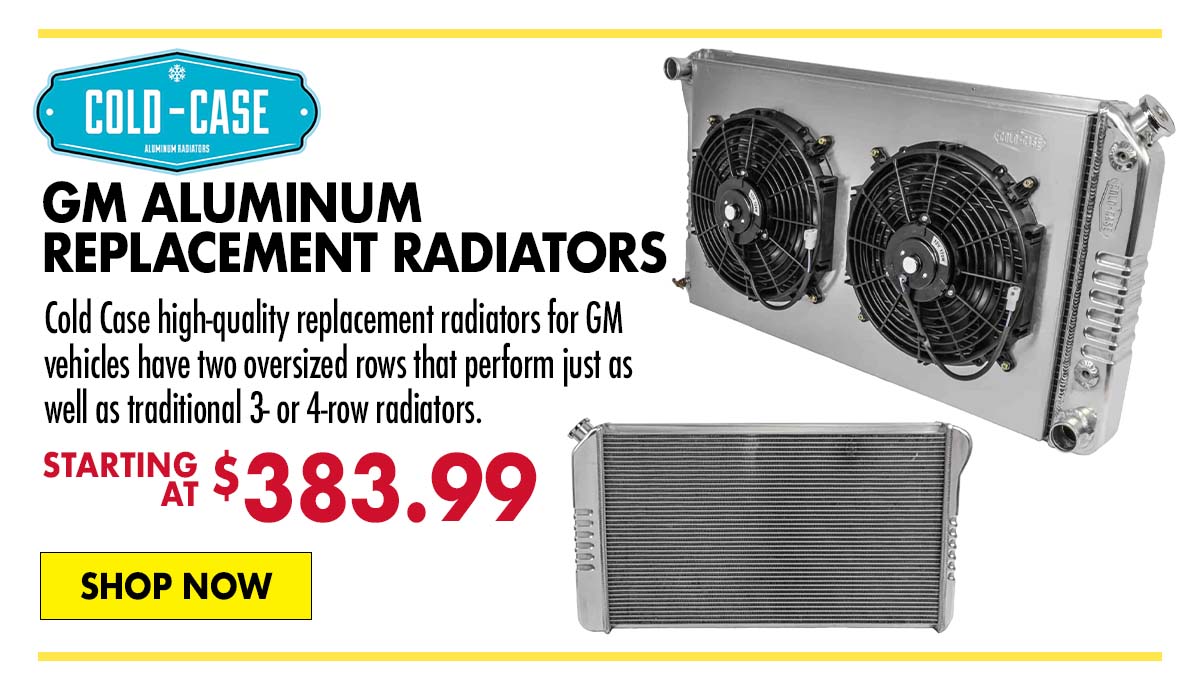 Cold Case GM Aluminum Replacement Radiators - Starting at $383.99