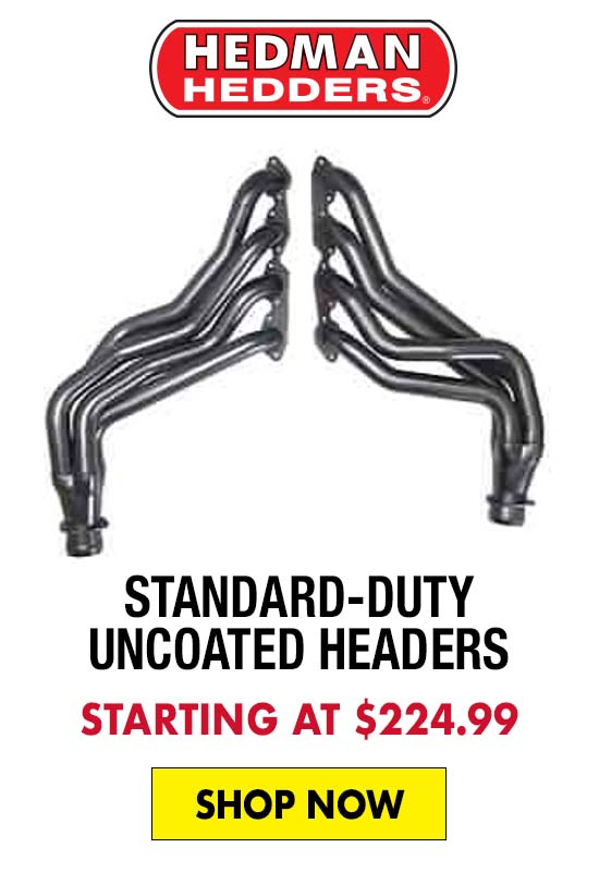 Hedman Hedders Standard-Duty Uncoated Headers - Starting at $224.99