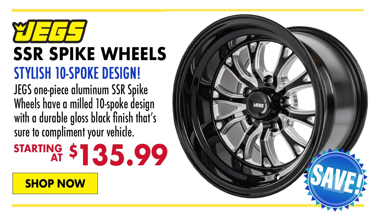 JEGS SSR Spike Wheels - Starting at $135.99