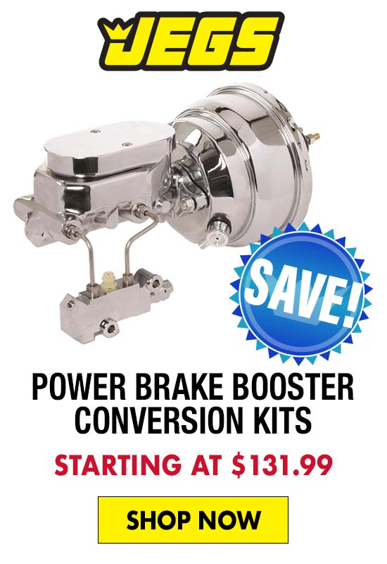 JEGS Power Brake Booster Conversion Kits - Starting at $131.99