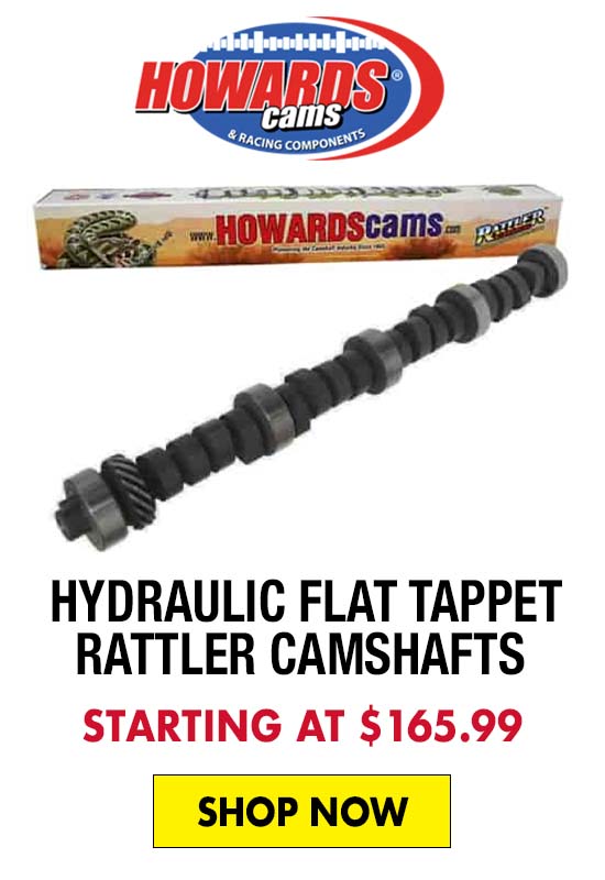 Howards Cams Hydraulic Flat Tappet Rattler Camshafts - Starting at $165.99